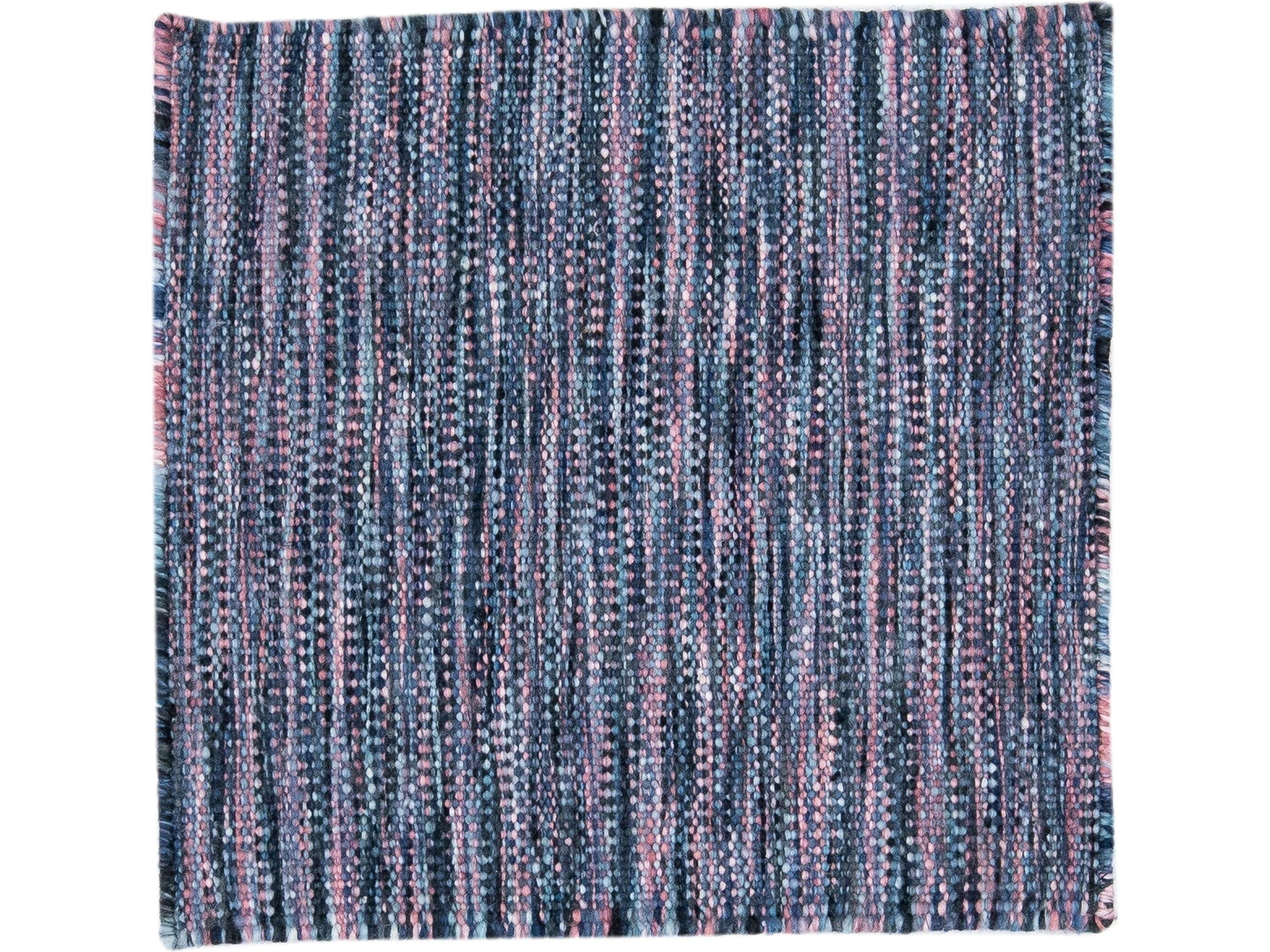 Modern Kilim Style Custom Wool Rug