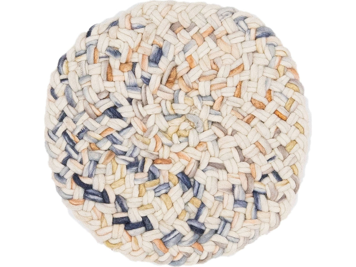 Modern Felted Wool Custom Rug