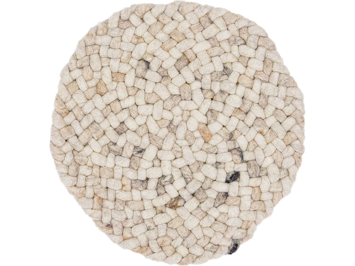 Modern Felted Wool Custom Rug