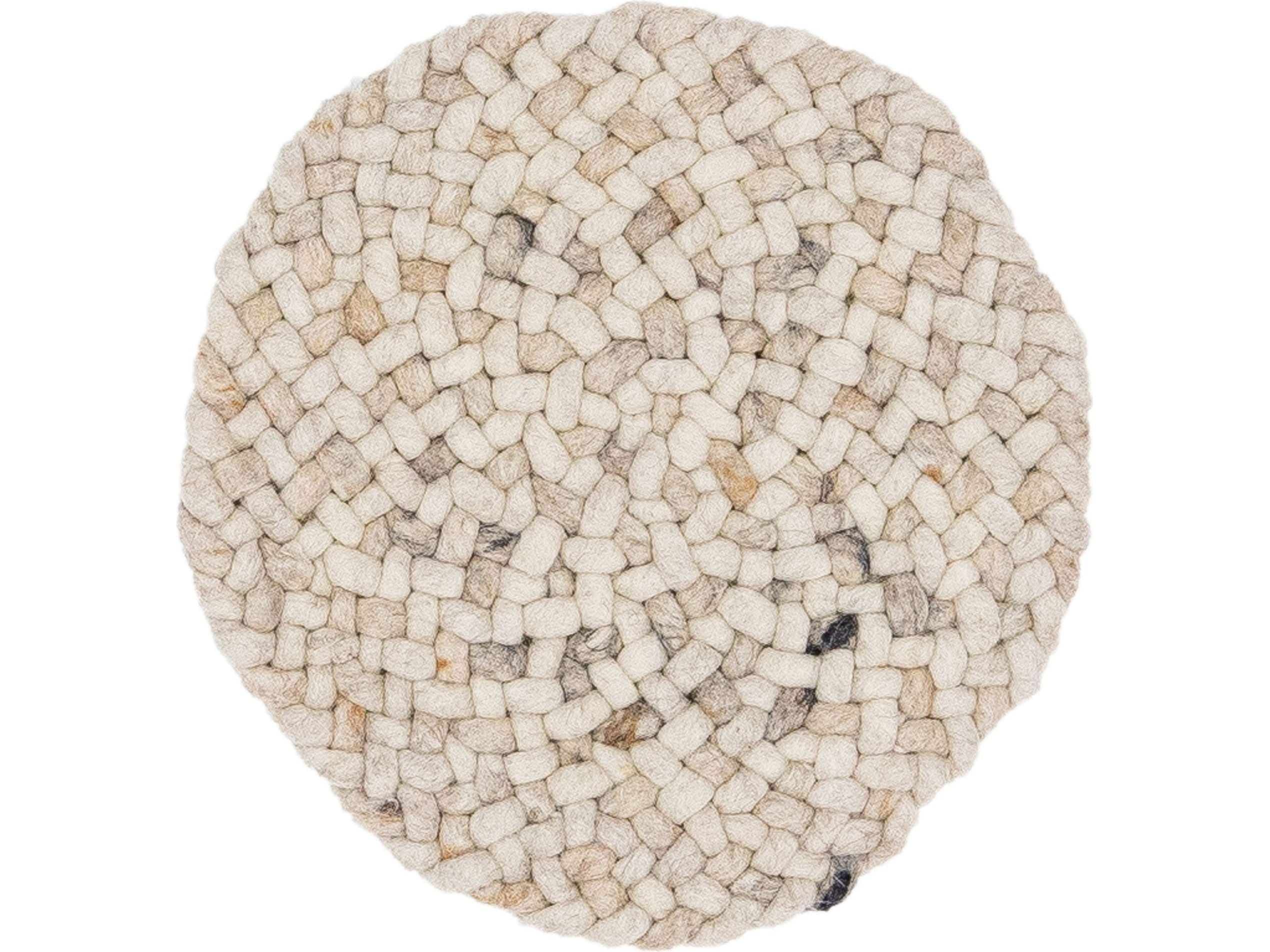 Modern Felt Custom Wool Rug