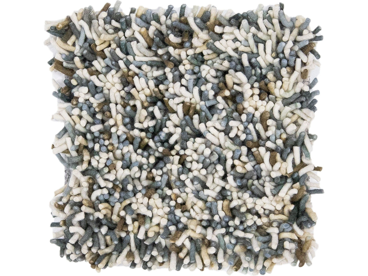 Modern Felted Wool Custom Rug