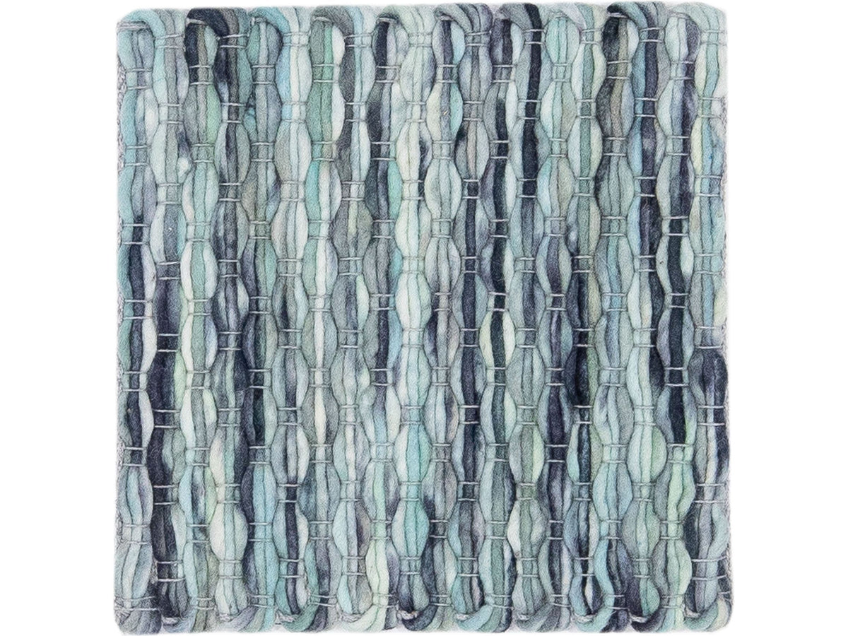 Modern Felted Wool Custom Rug