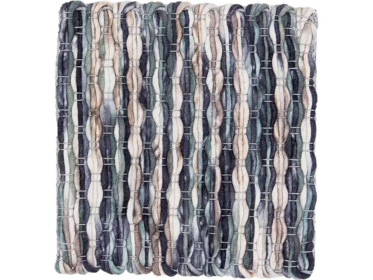 Modern Felted Wool Custom Rug