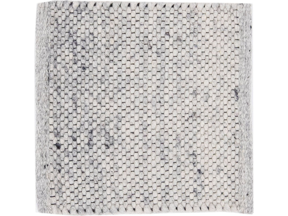 Modern Felted Wool Custom Rug