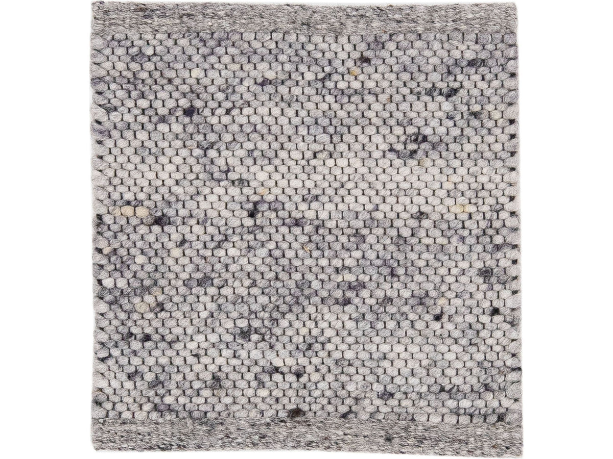Modern Felted Wool Custom Rug