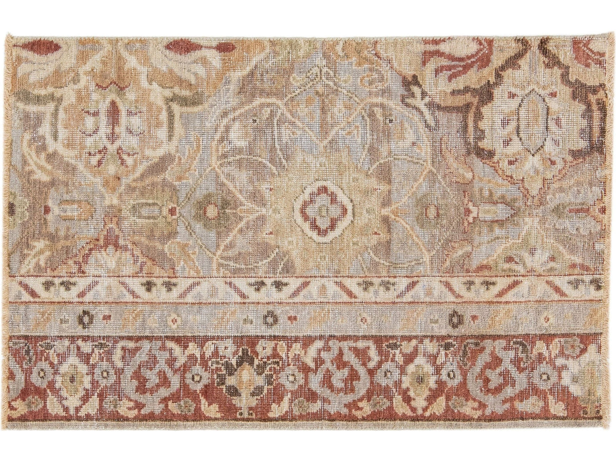 Modern Mahal Style Wool Custom Rug