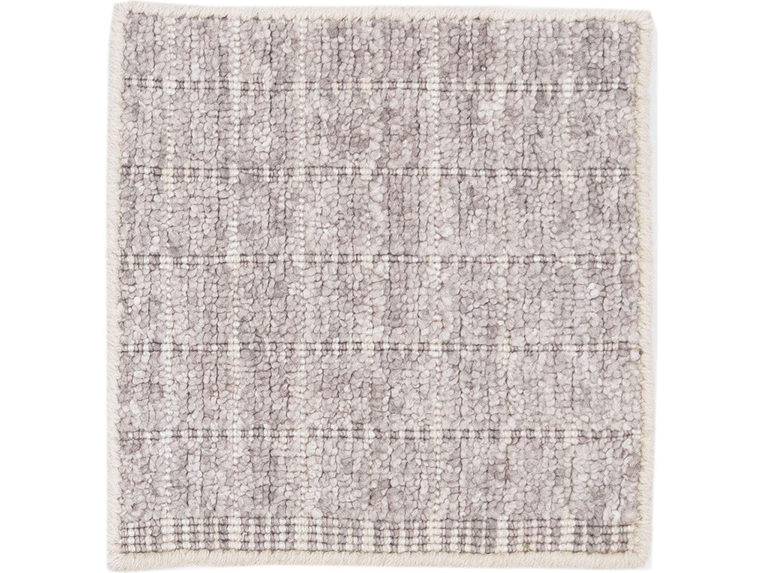 Modern Geometric Custom Wool Rug