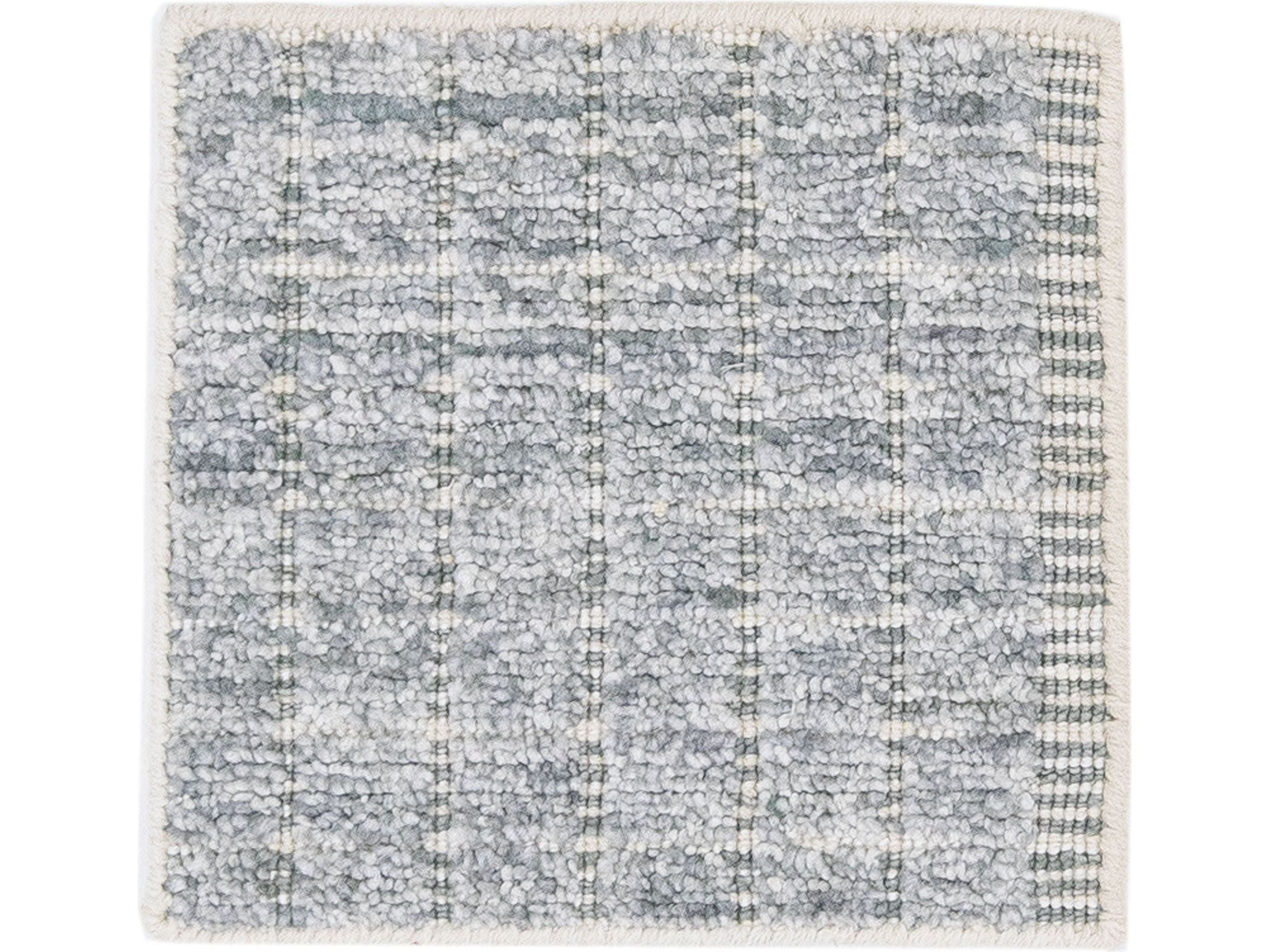 Modern Geometric Custom Wool Rug