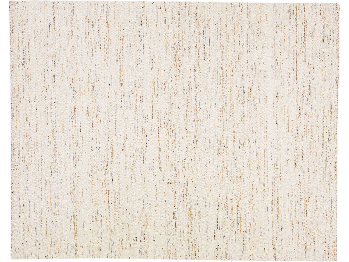 Modern Moroccan Wool Rug 9 X 12