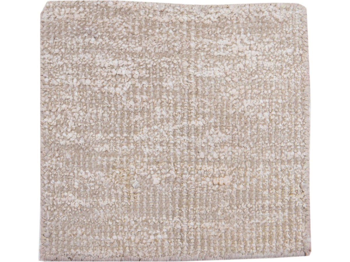 Modern Desert Collection Wool and Silk Blend Custom Rug