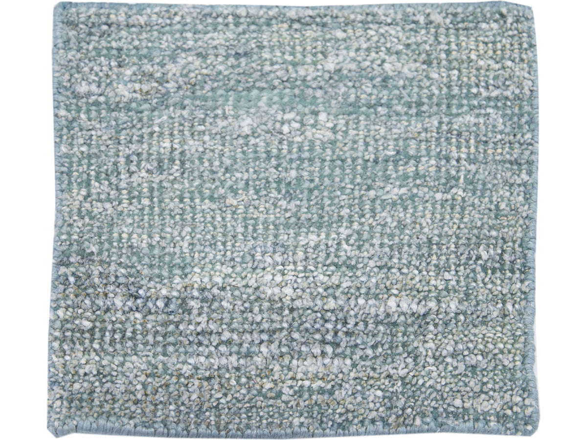 Modern Desert Collection Wool and Silk Blend Custom Rug
