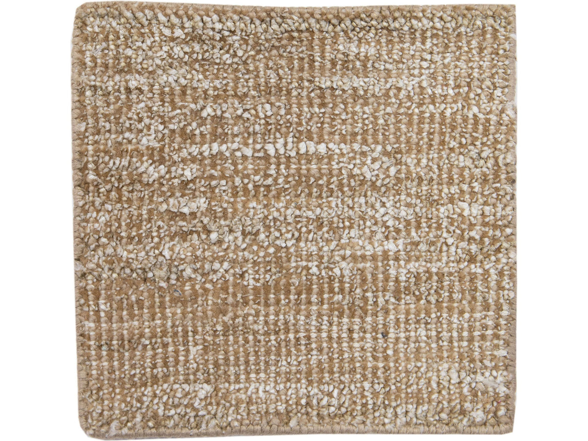 Modern Desert Collection Wool and Silk Blend Custom Rug