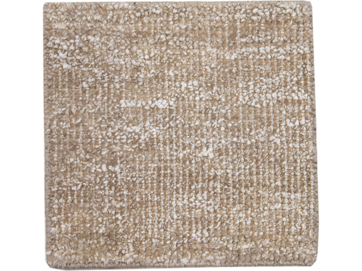 Modern Desert Collection Wool and Silk Blend Custom Rug