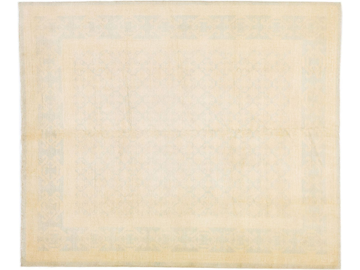 Modern Khotan Wool Rug 8 X 10