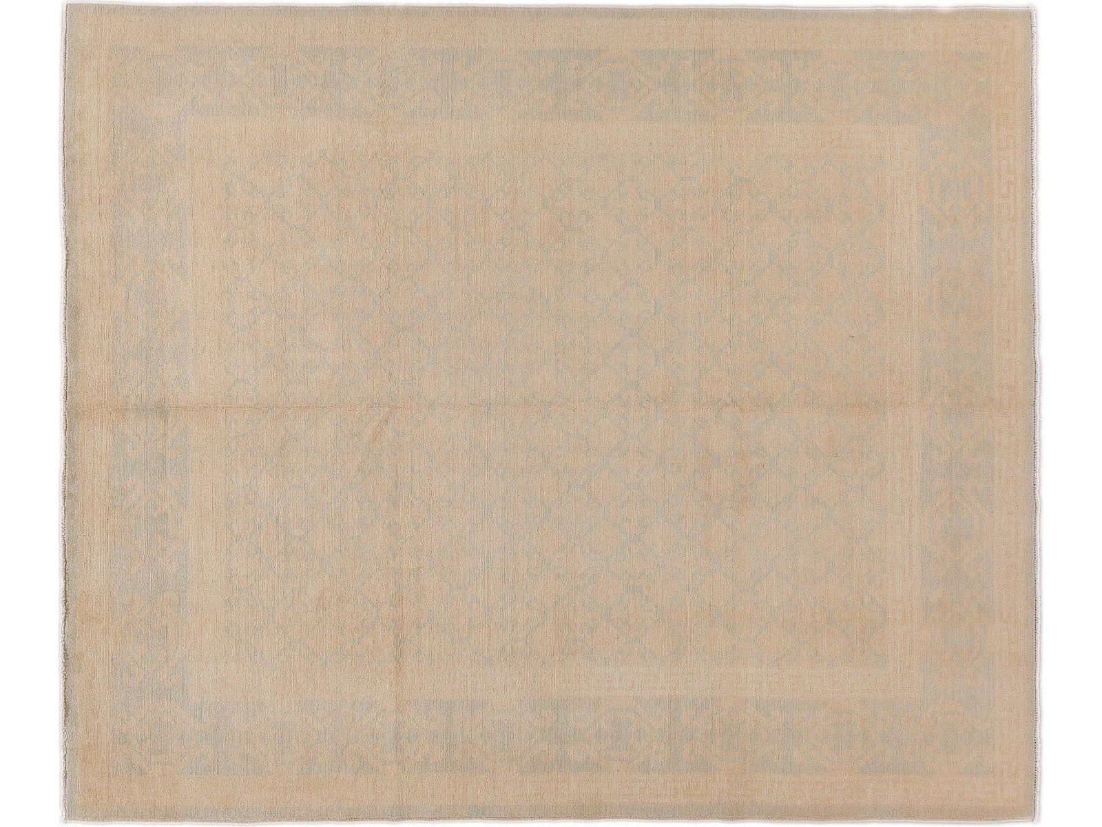 Modern Khotan Style Wool Rug 8 X 10