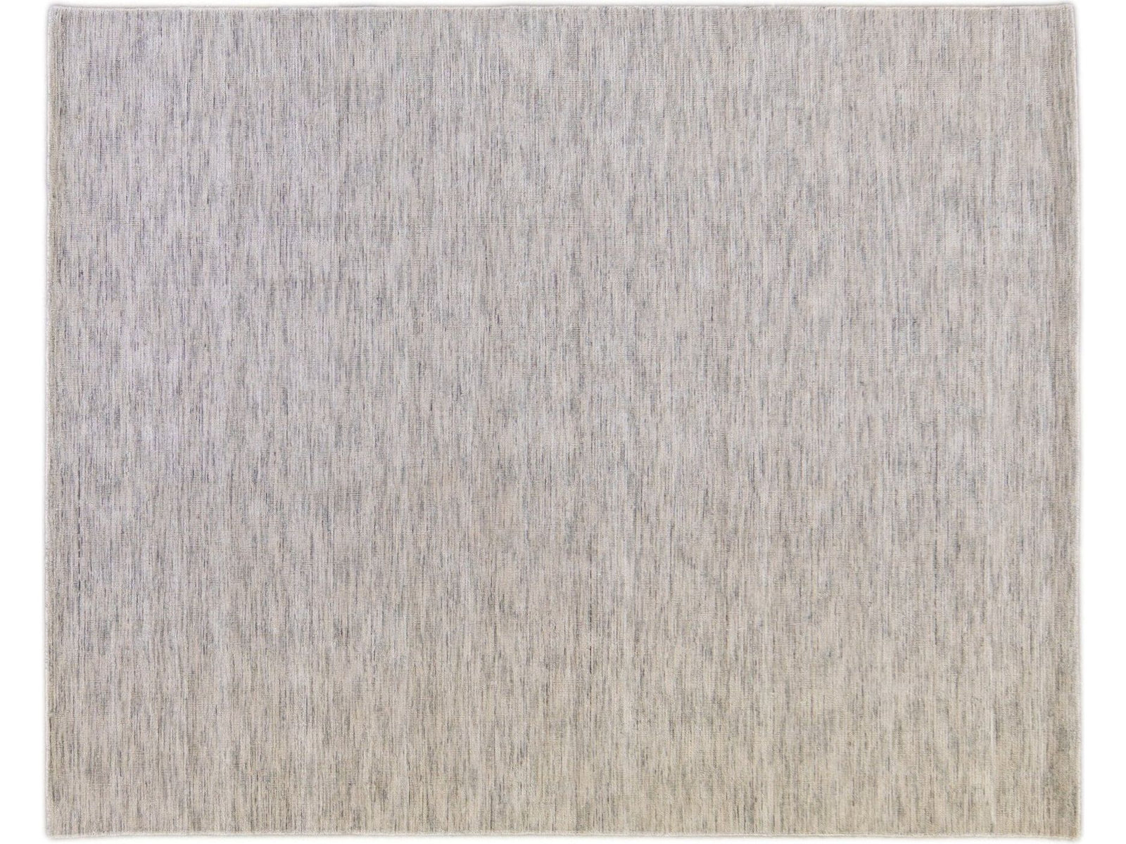Modern Bamboo & Silk Groove Rug 8 X 10