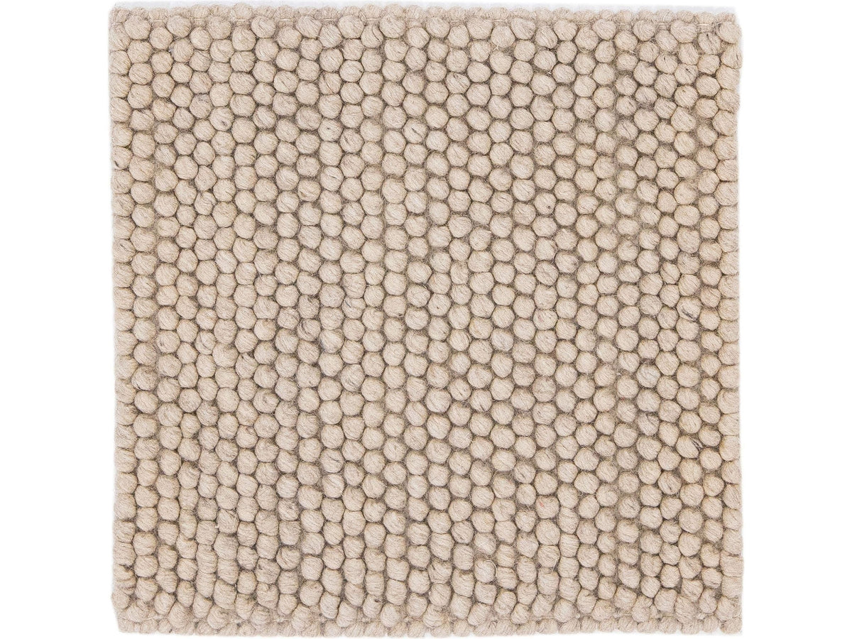 Modern Textured Wool Custom Rug