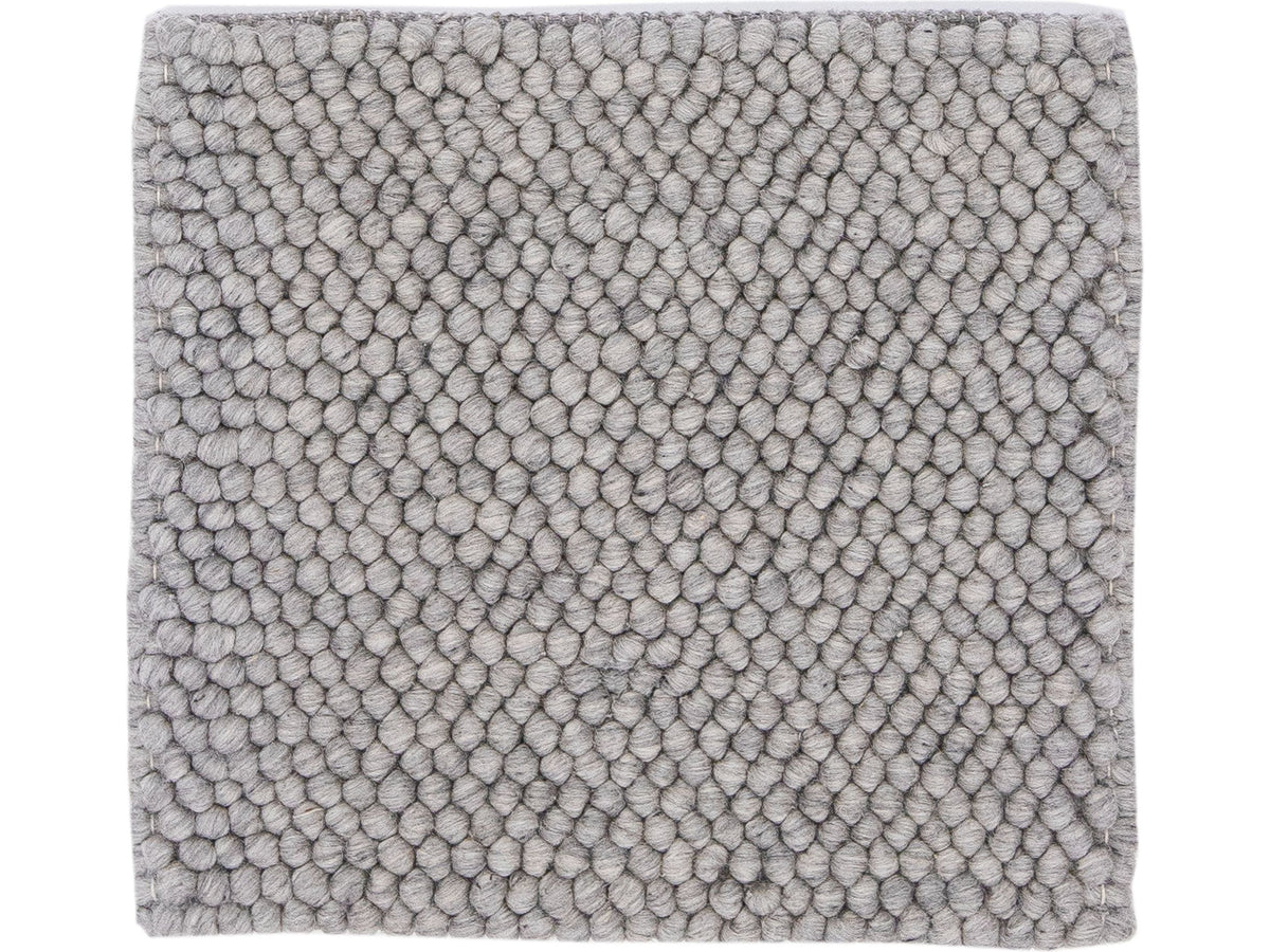 Modern Textured Wool Custom Rug