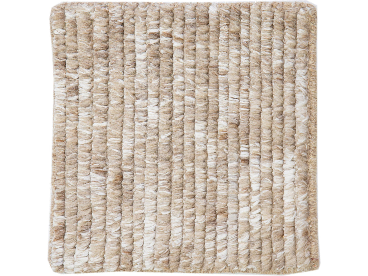 Modern Textured Wool Custom Rug