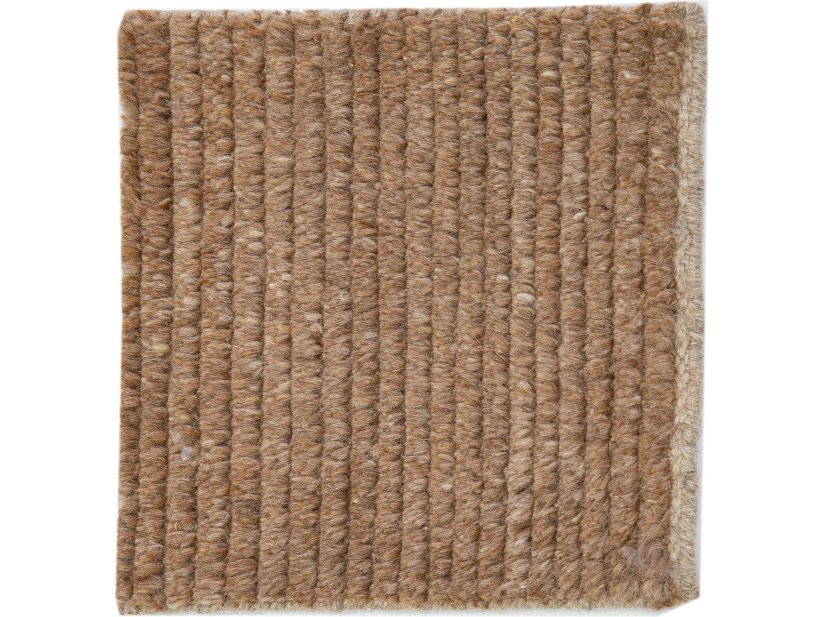 Modern Textured Wool Custom Rug