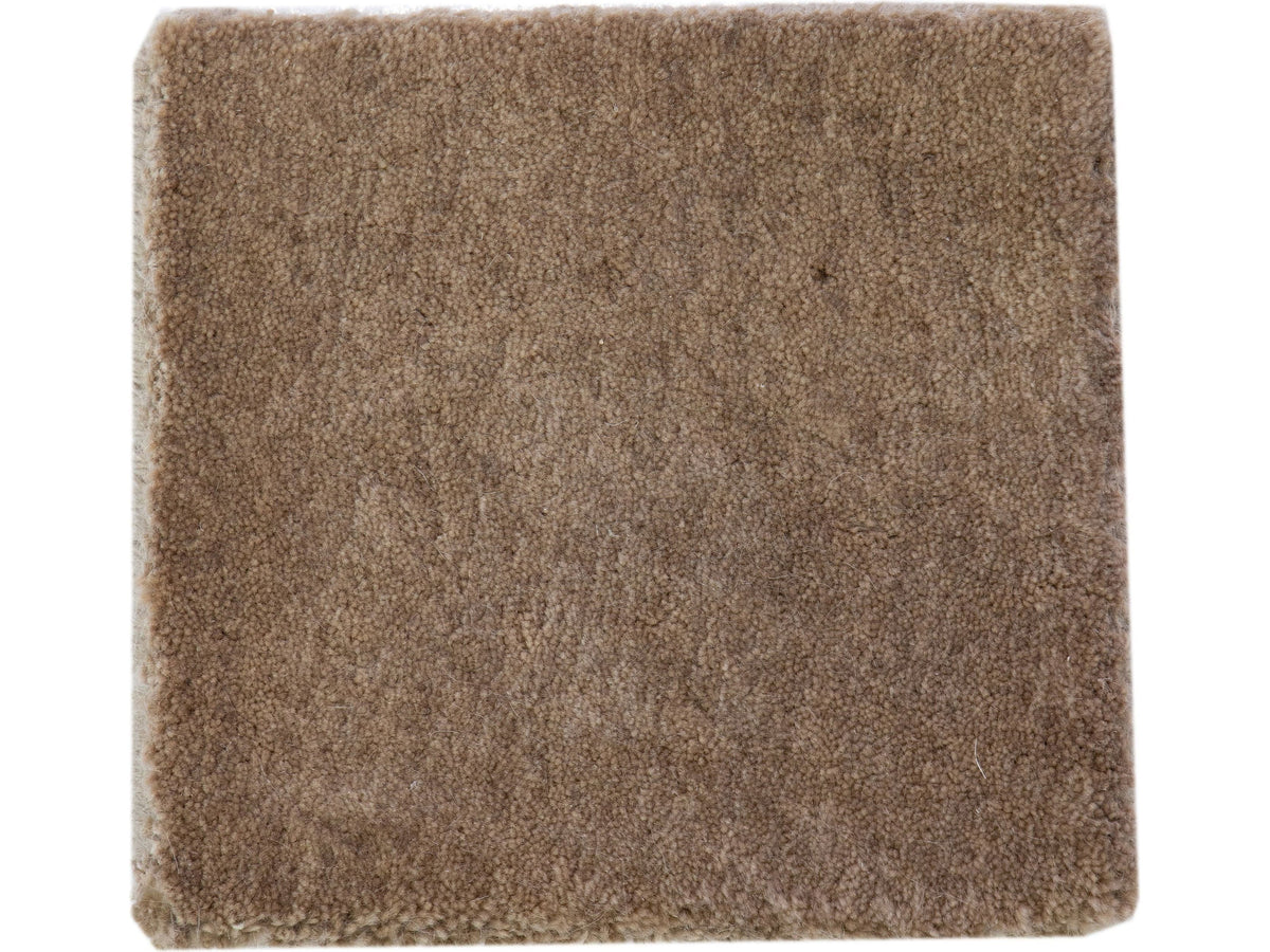 Modern Textured Mohair Wool Custom Rug