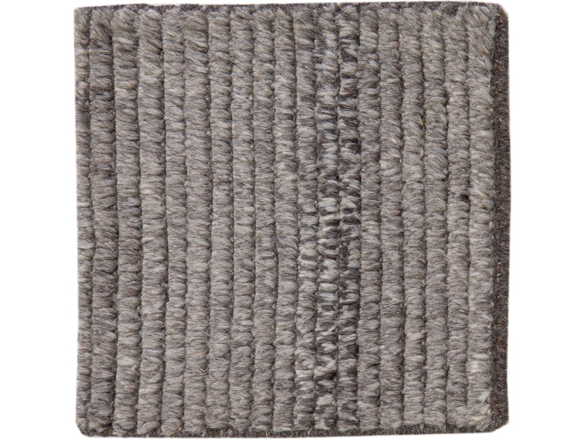 Modern Textured Wool Custom Rug