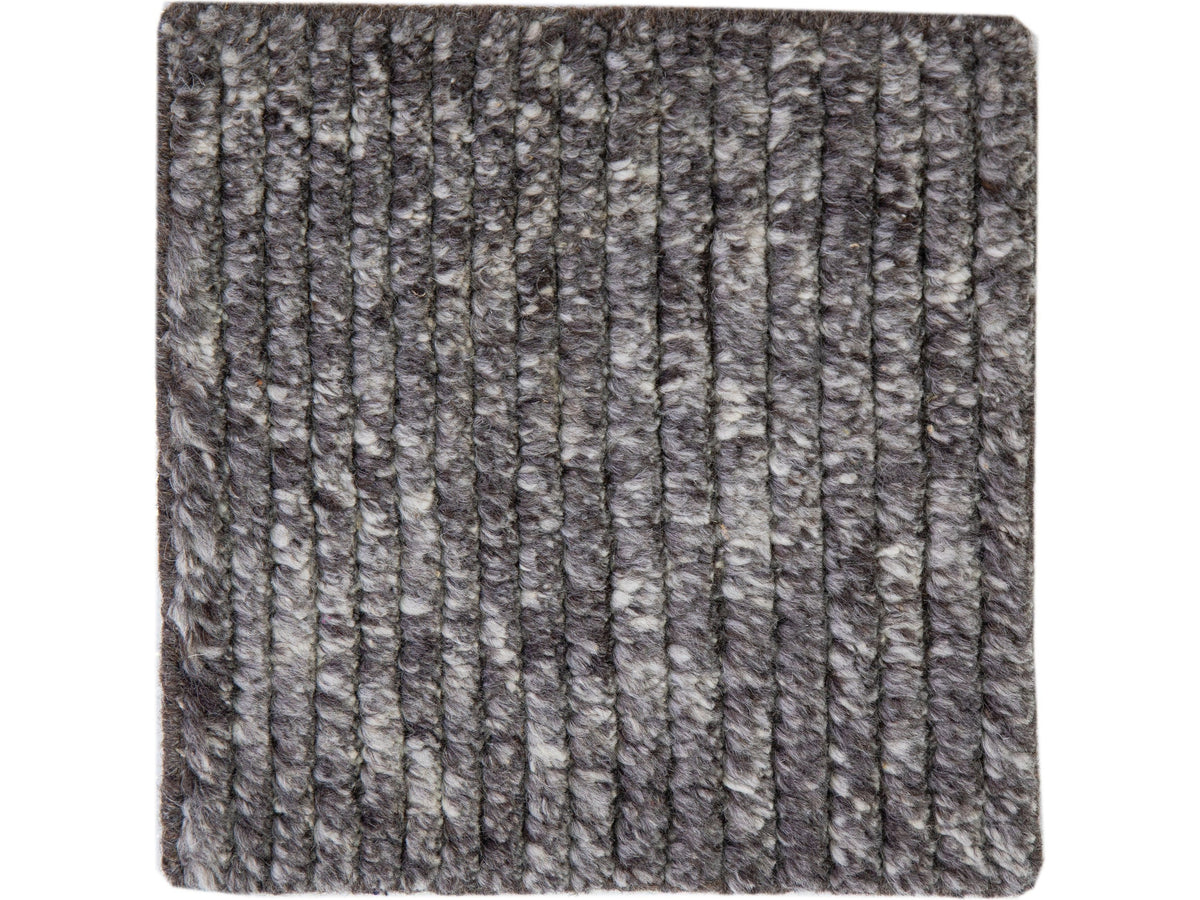Modern Textured Wool Custom Rug