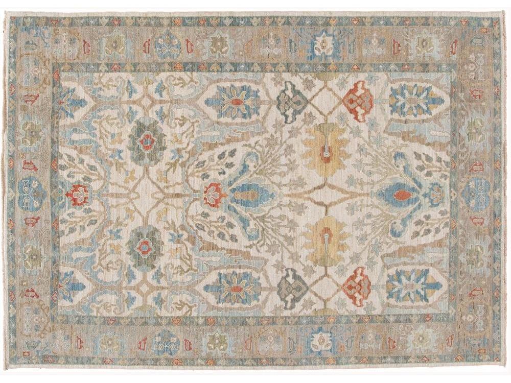 Modern Sultanabad Wool Rug 8 X 12