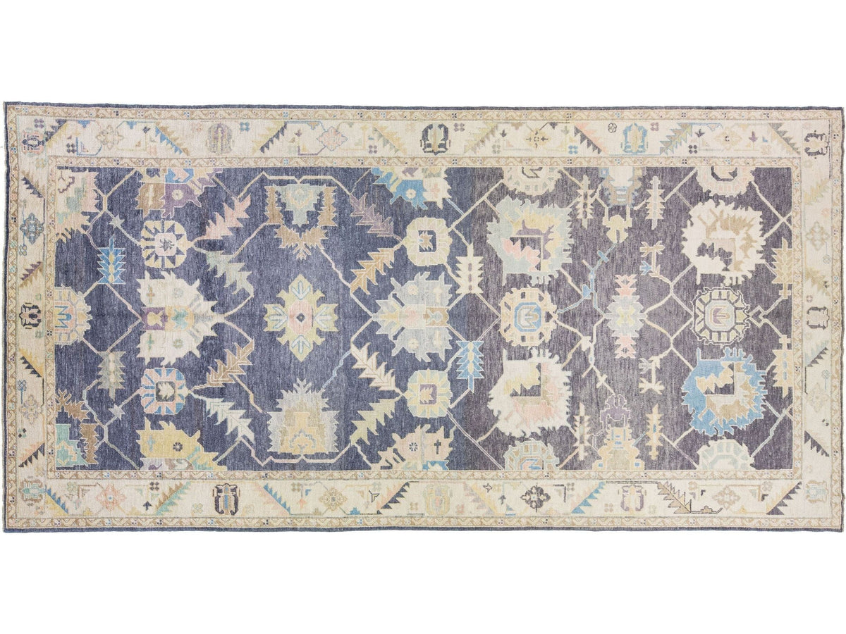 Modern Turkish Wool Rug 8 X 16