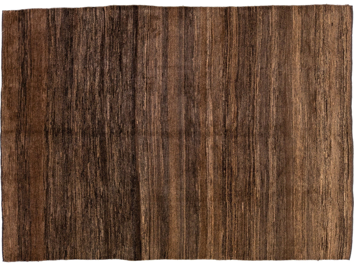 Modern Gabbeh Wool Rug 8 X 11