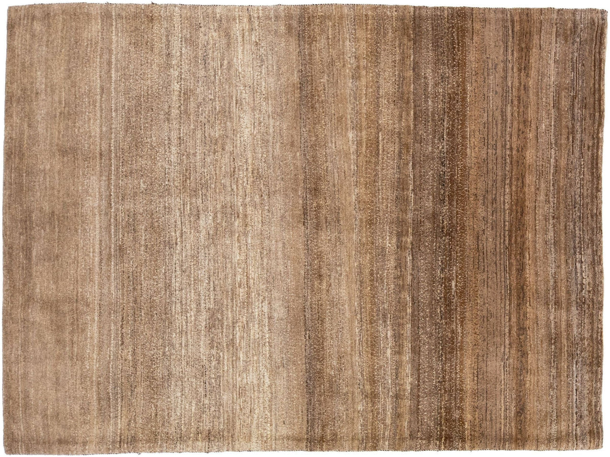 Modern Gabbeh Wool Rug 6 X 7