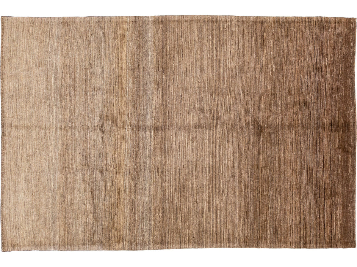 Modern Gabbeh Wool Rug 6 X 10