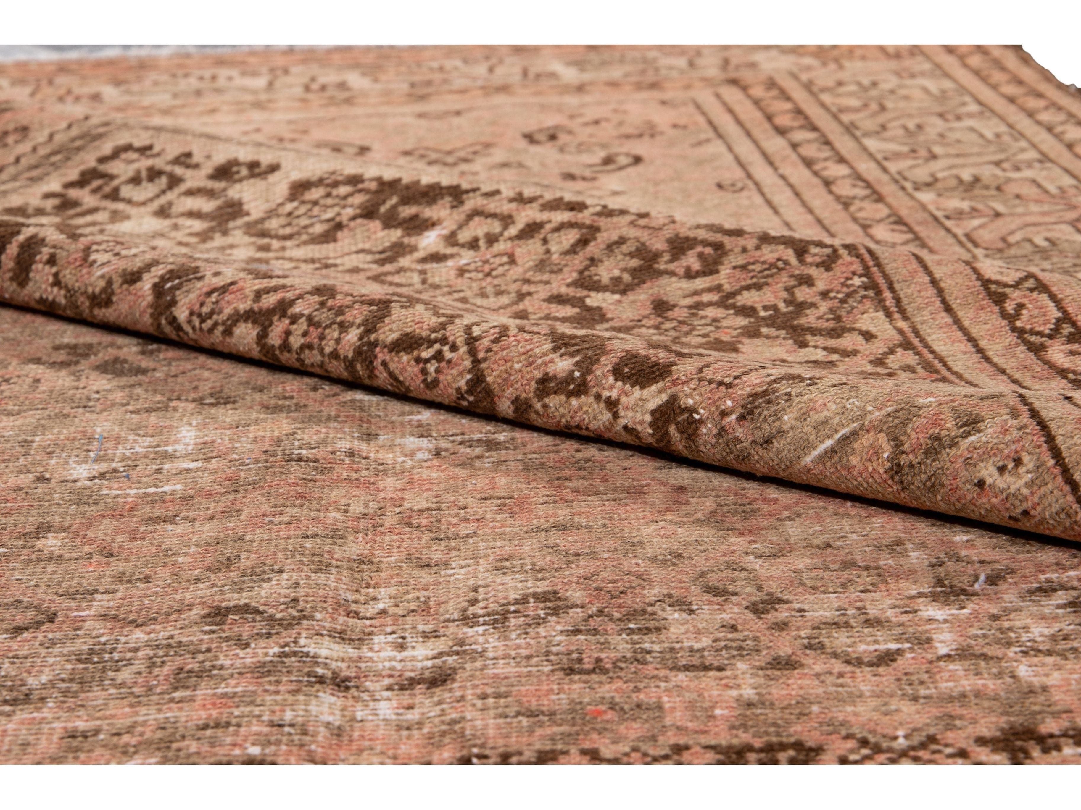 Antique Malayer Wool Runner 6 x 14