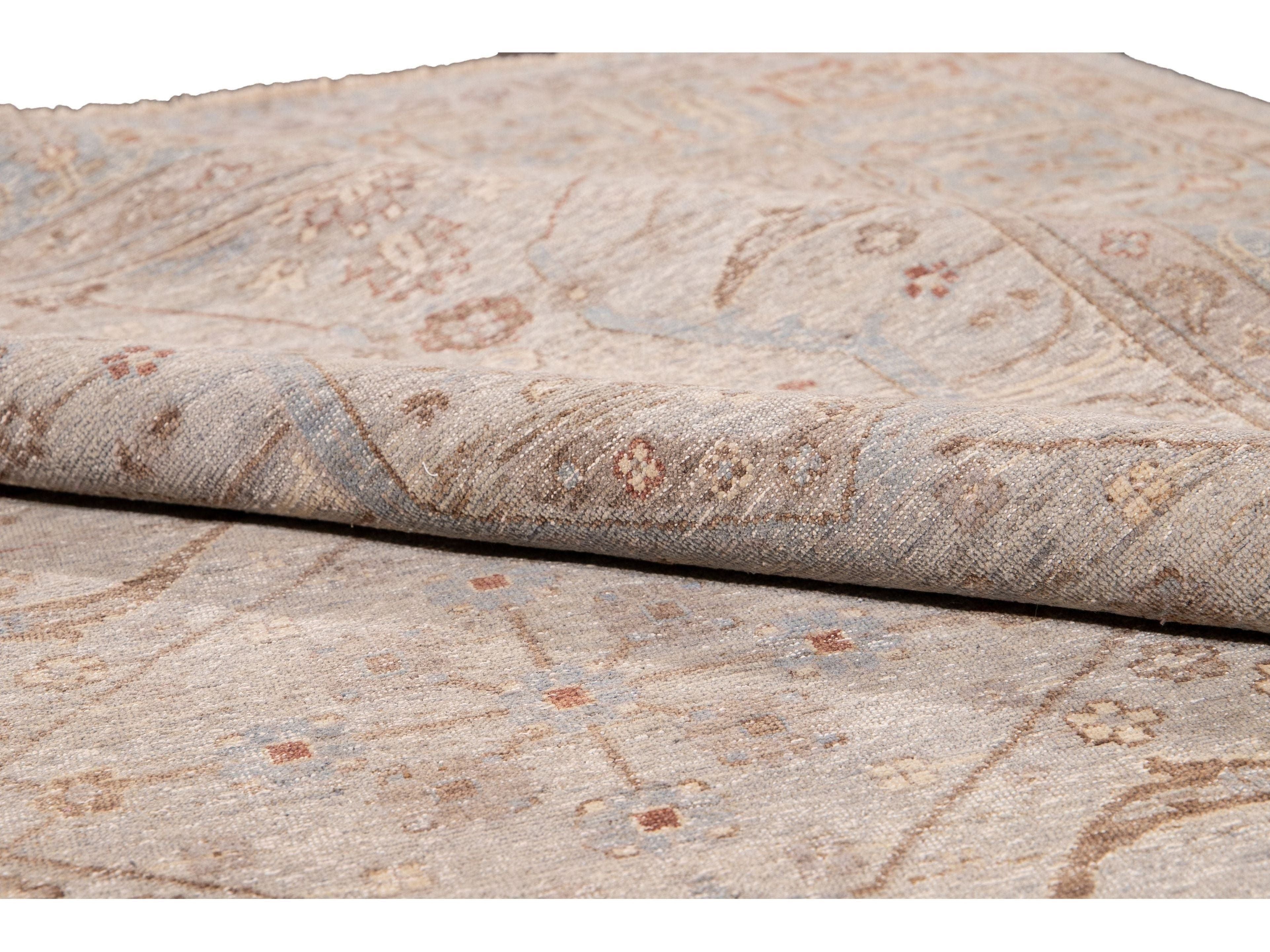 Modern Khotan Style Wool Rug 10 X 10