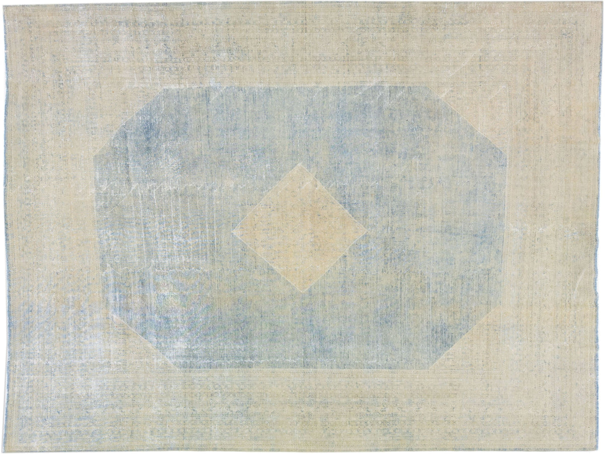 Antique Mahal Wool Rug 10 X 13