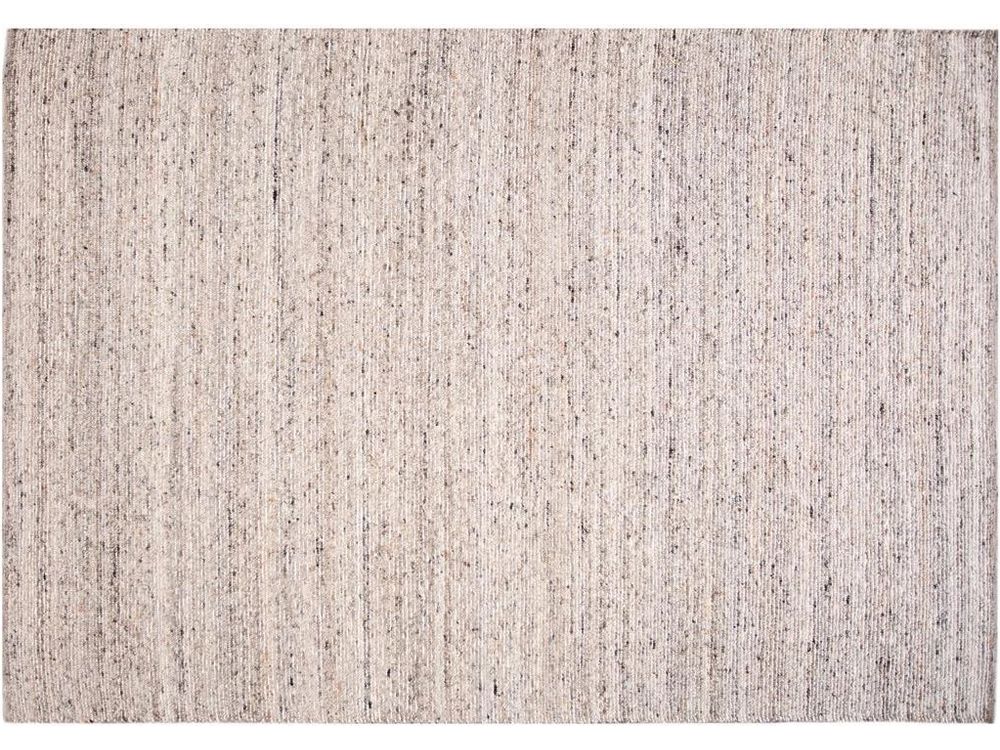 Modern Felted Texture Wool Rug 10 X 14