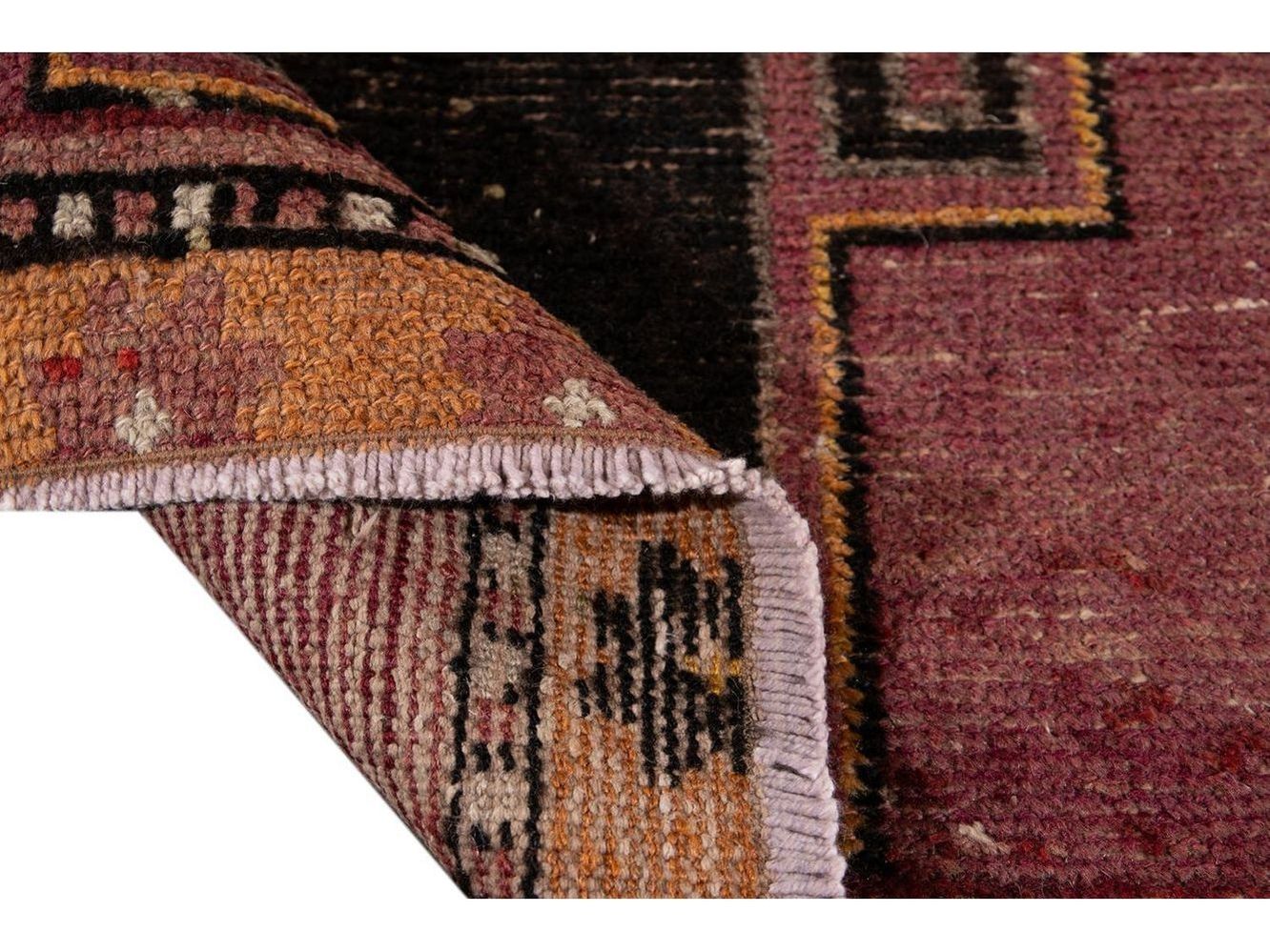 Vintage Turkish  Wool Runner 3 X 9