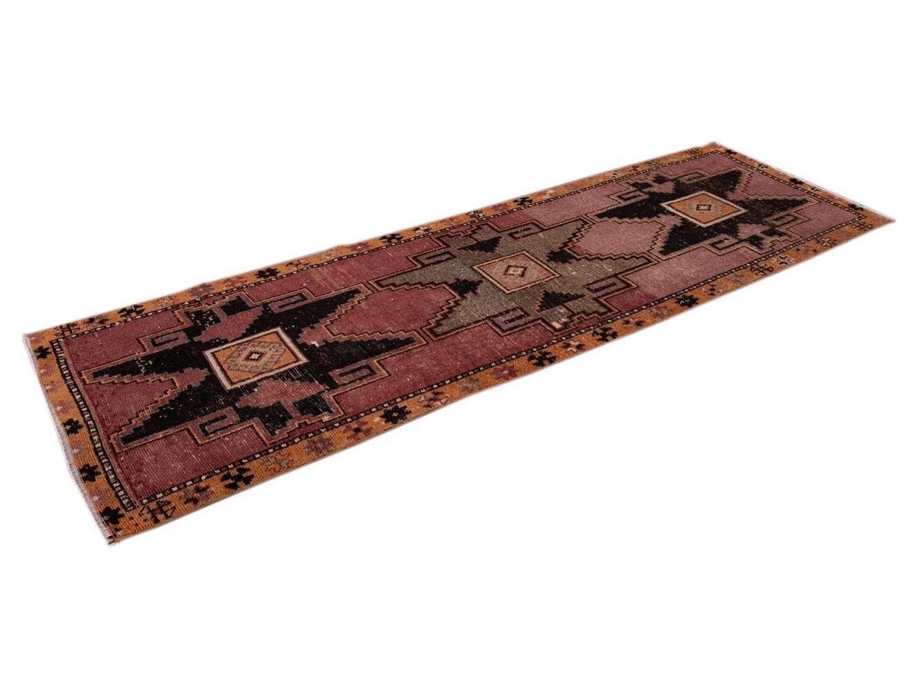 Vintage Turkish  Wool Runner 3 X 9