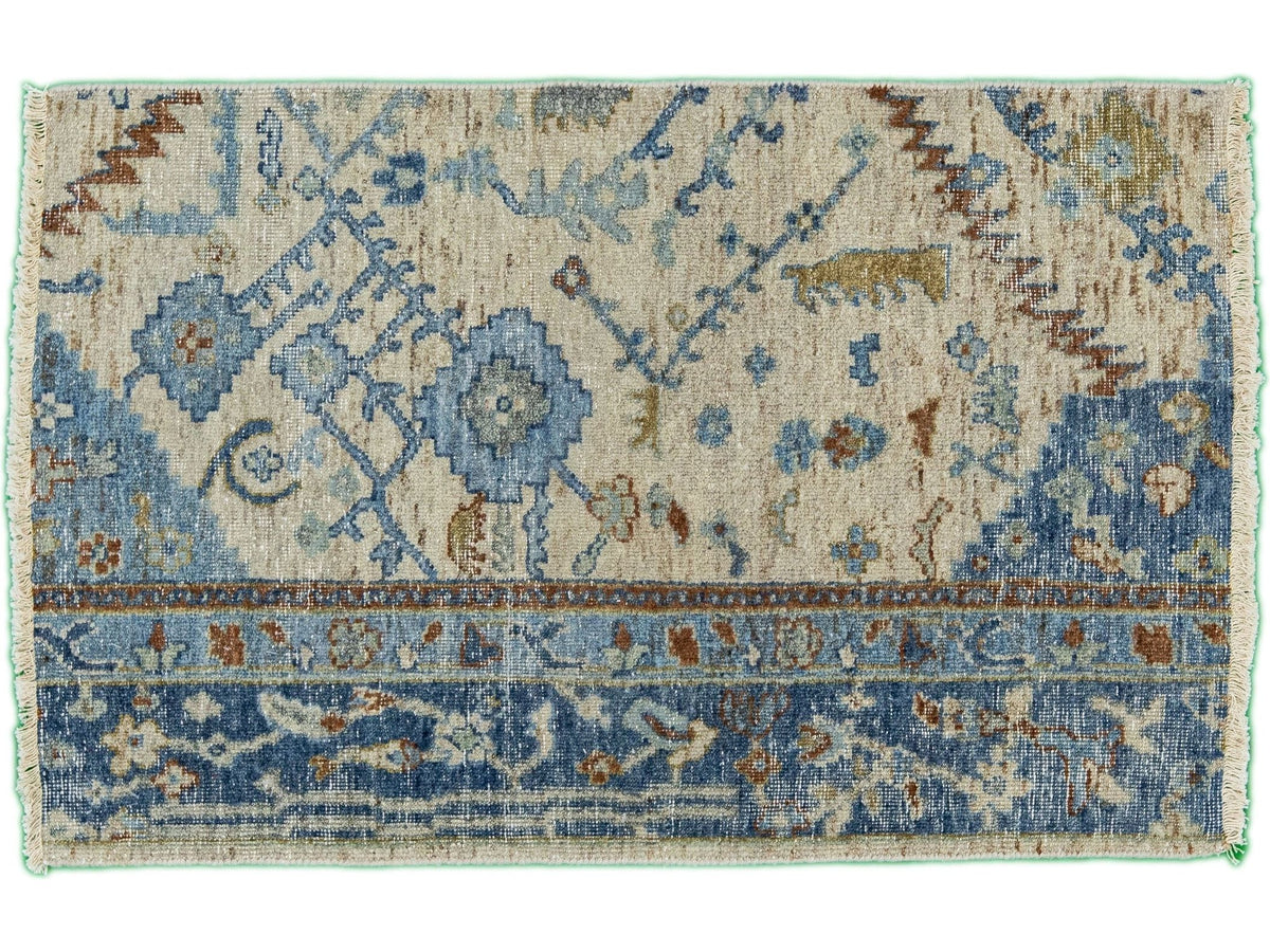 Modern Mahal Style Wool Custom Rug
