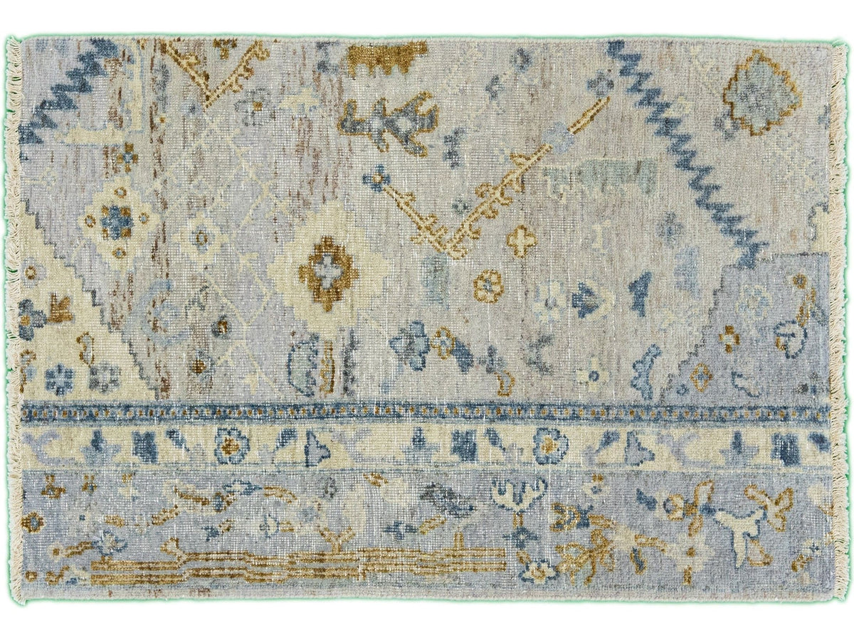 Modern Mahal Style Wool Custom Rug