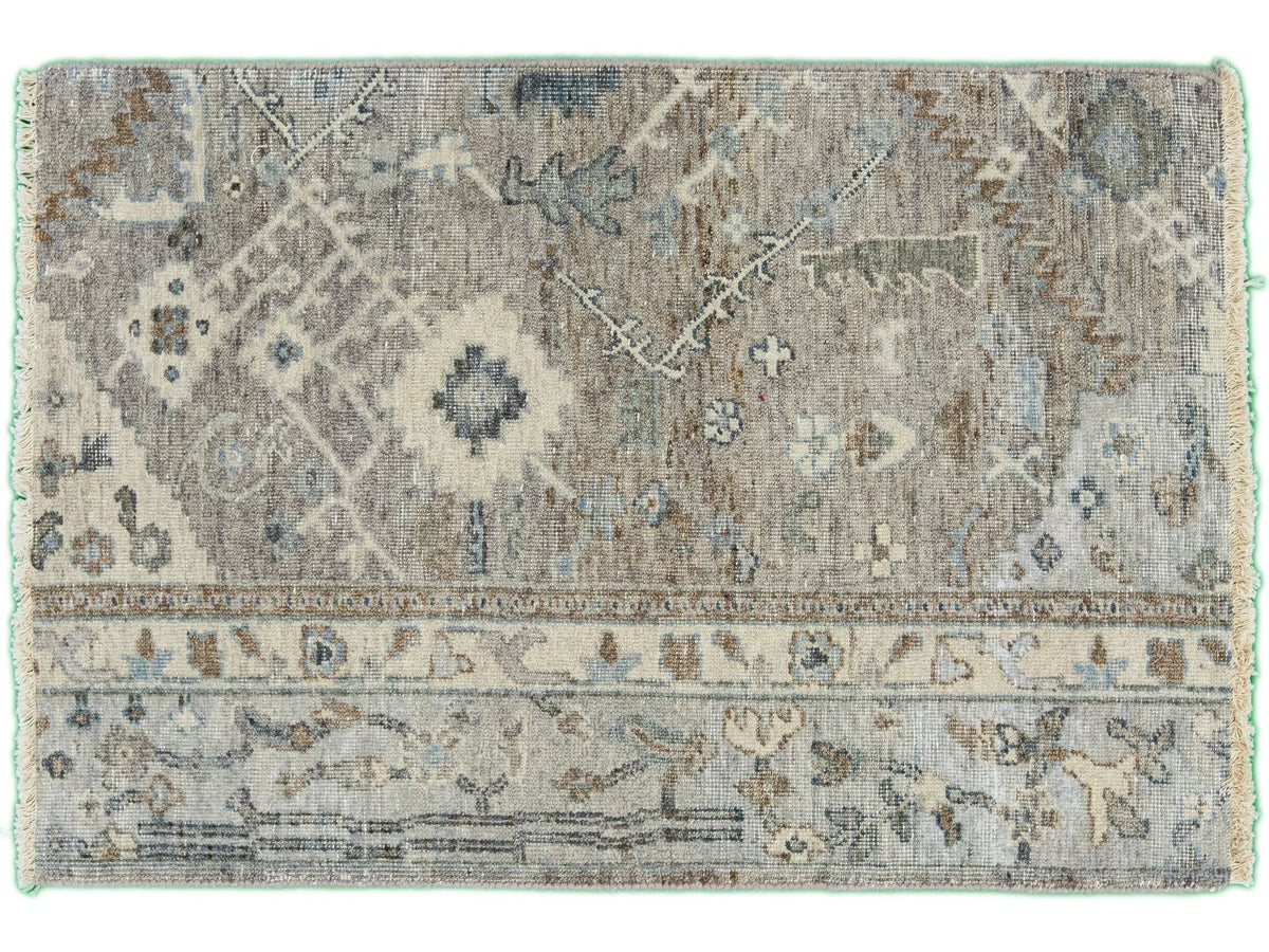 Modern Tabriz Style Wool Custom Rug