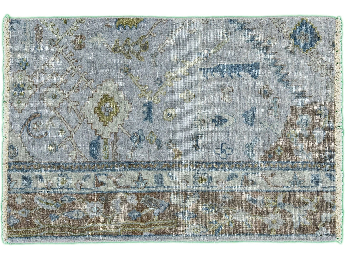 Modern Tabriz Style Wool Custom Rug