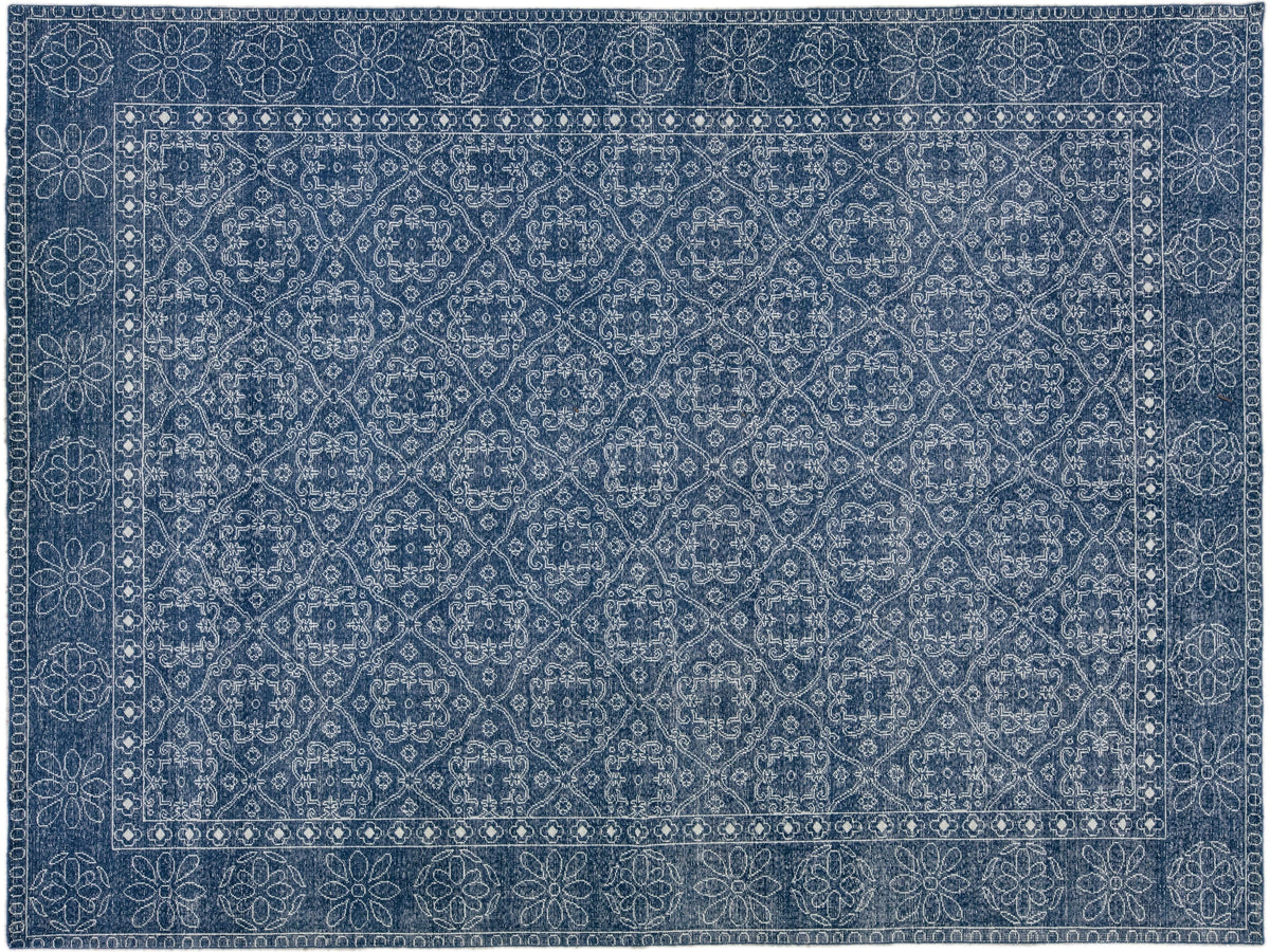 Modern Turkish Wool Rug 9 X 12