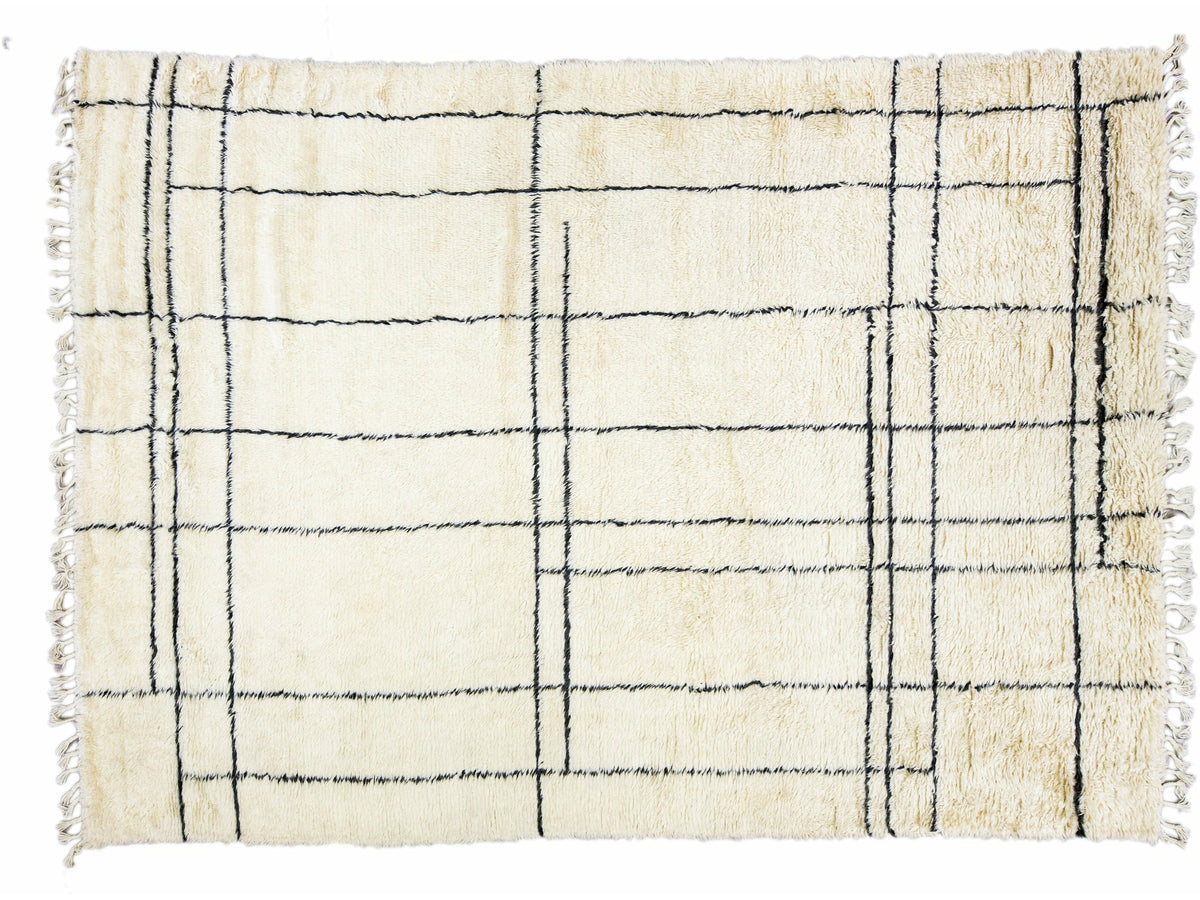 Modern Safi Wool Rug 8 X 12