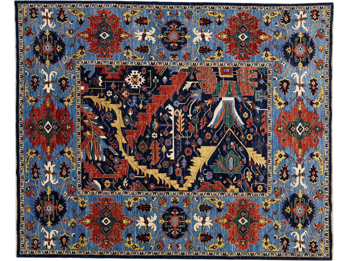 Modern Serapi Wool Rug 8 X 10