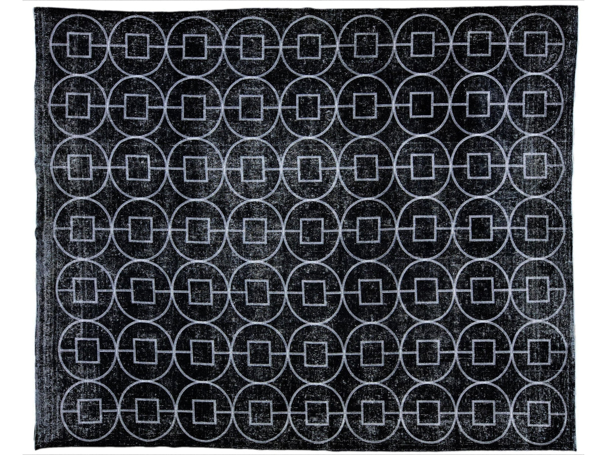 Modern Turkish Wool Rug 10 X 13