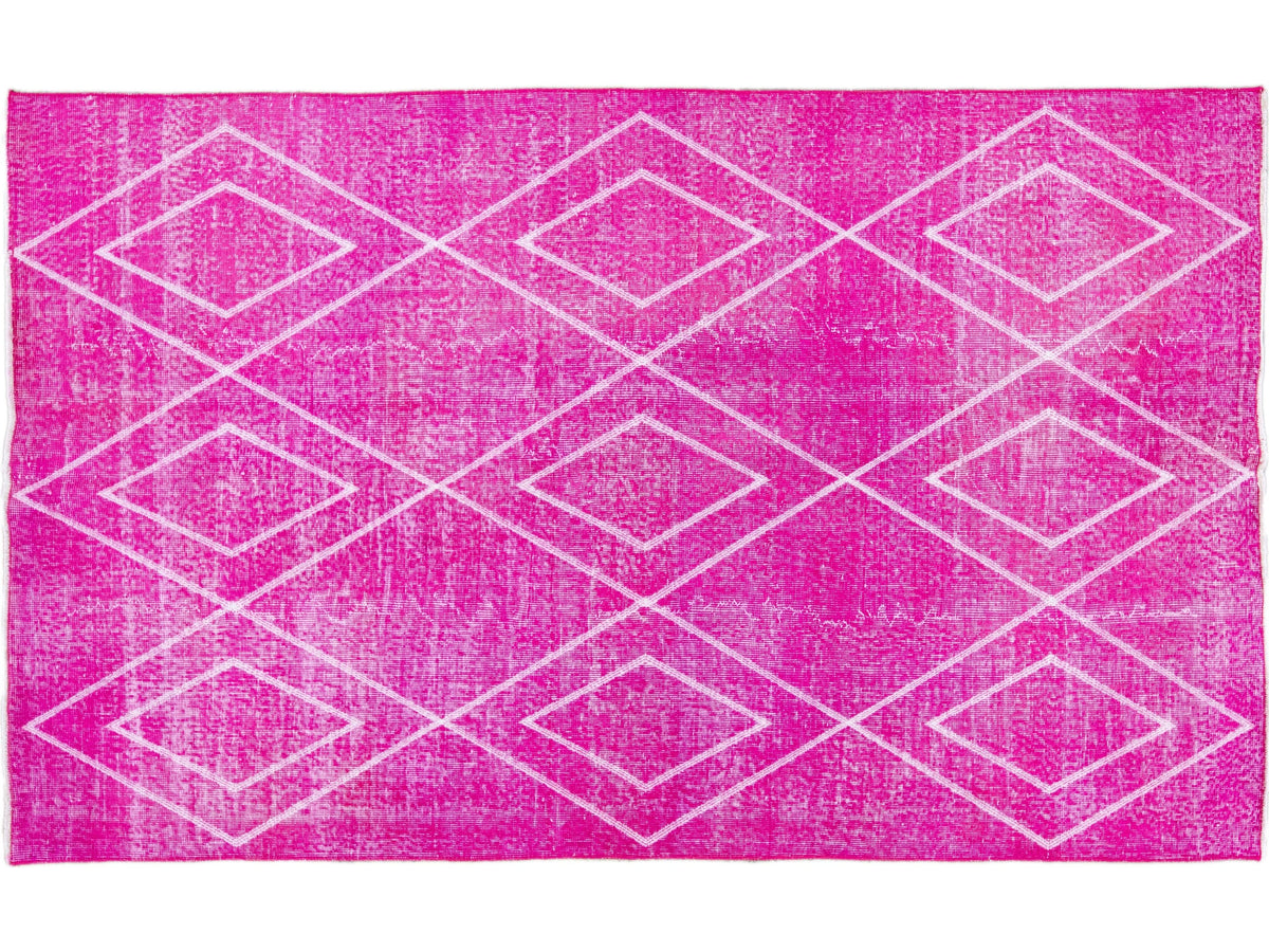 Modern Turkish Wool Rug 5 X 8