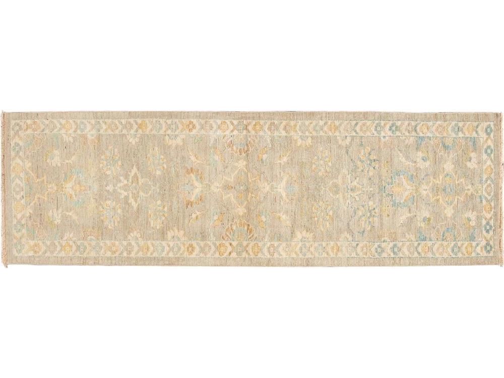 21st Century Modern Sultanabad Wool Runner Rug 3 X 10