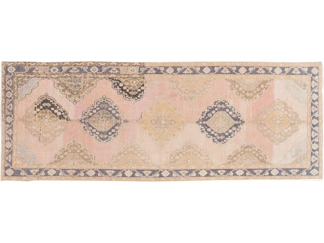 Antique Turkish Wool Runner 5 X 13
