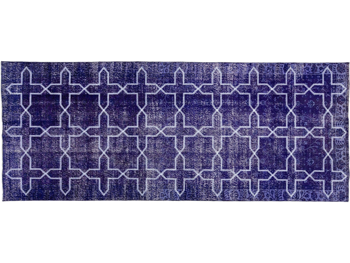 Modern Turkish Wool Runner 5 X 12